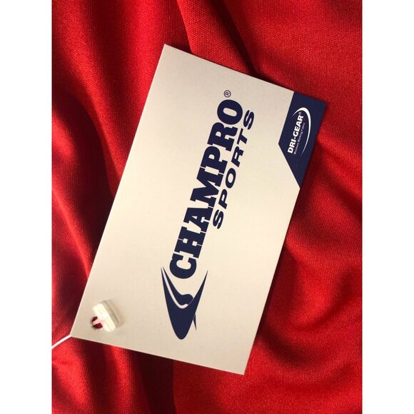 Champro Sport Adult Small Red/White Reversible Basketball Jersey - Picture 12 of 14